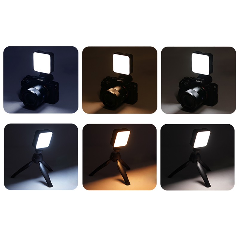 Jmary FM-59R Phone-Camera Top Battery-Powered Lighting Light - 5