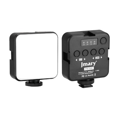 Jmary FM-59R Telefon-Kamera Üstü Pilli Aydınlatma Işığı - 2