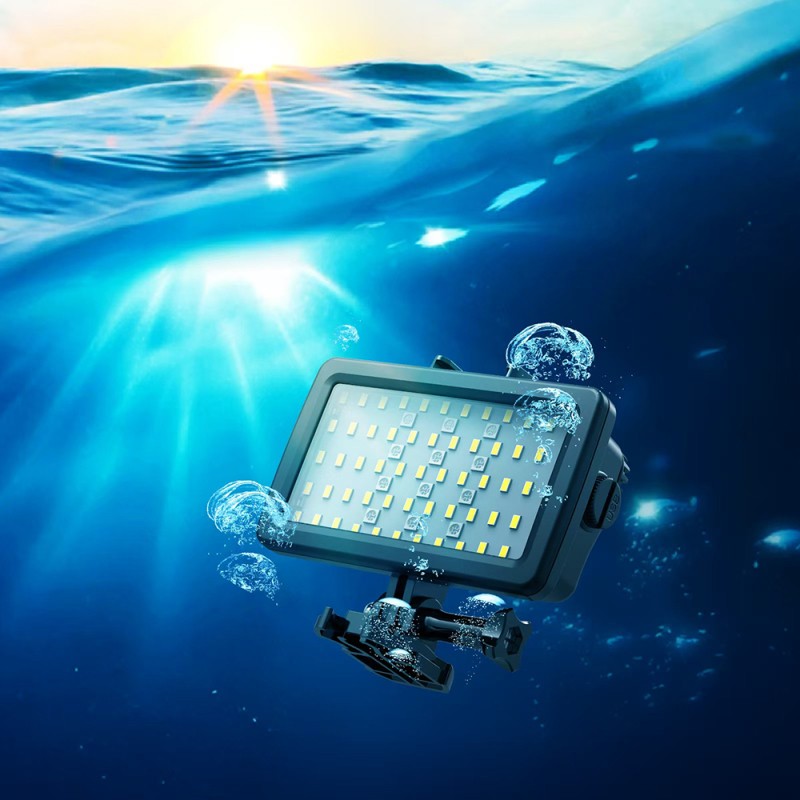 Jmary FM-72RGB IPX8 Certified RGB Underwater Camera Light - 6