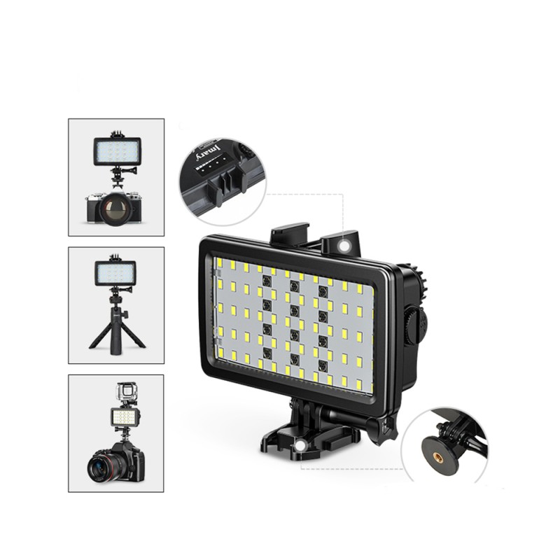 Jmary FM-72RGB IPX8 Certified RGB Underwater Camera Light - 3
