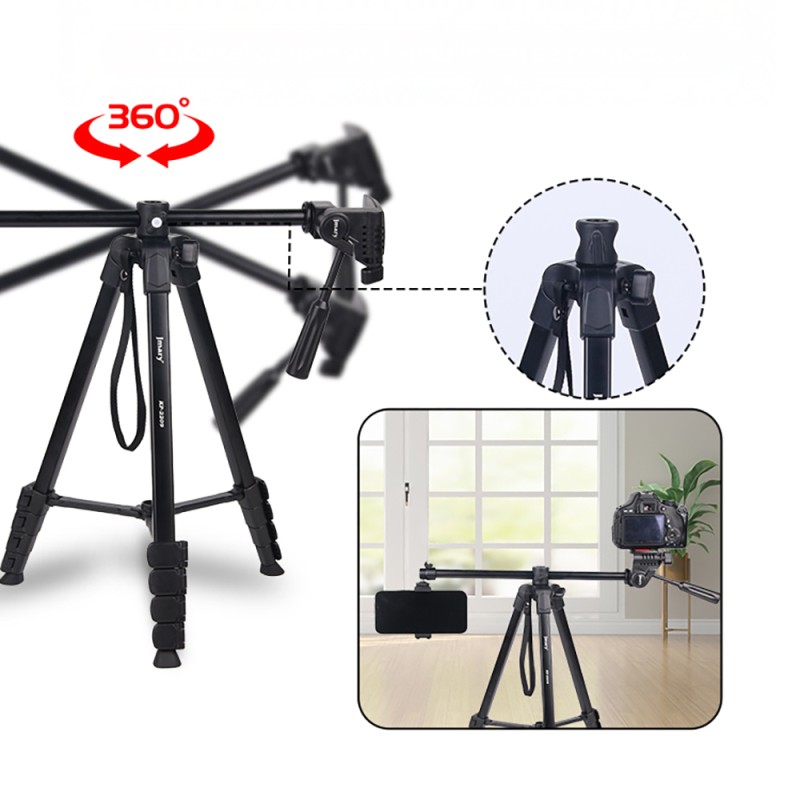 Jmary KP-2209 360 Degree Rotating Head Tripod - 4