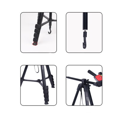 Jmary KP-2209 360 Degree Rotating Head Tripod - 5