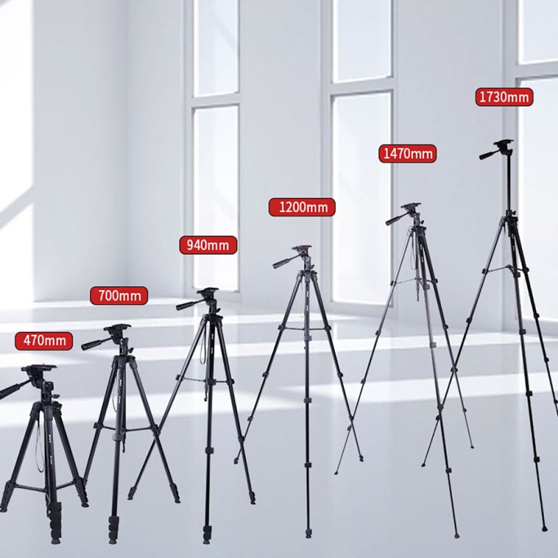 Jmary KP-2209 360 Degree Rotating Head Tripod - 10