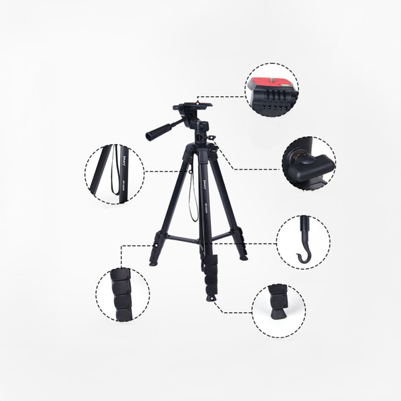 Jmary KP-2209 360 Degree Rotating Head Tripod - 11