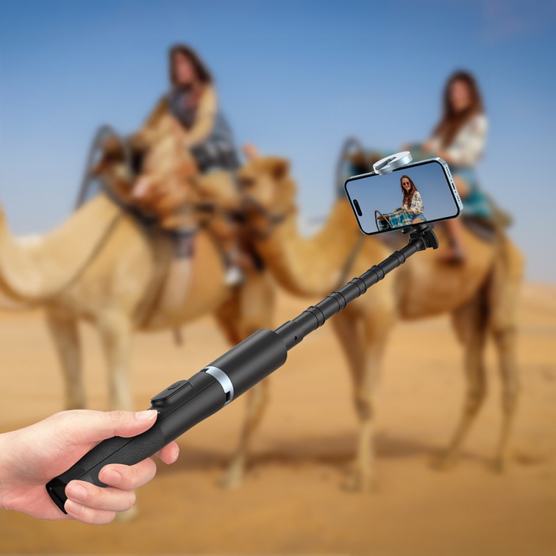 Jmary KT-259 360 Degree Rotating Wireless Control Tripod and Selfie Stick - 6