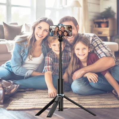 Jmary KT-259 360 Derece Dönebilen Kablosuz Kumandalı Tripod ve Selfie Çubuğu - 7