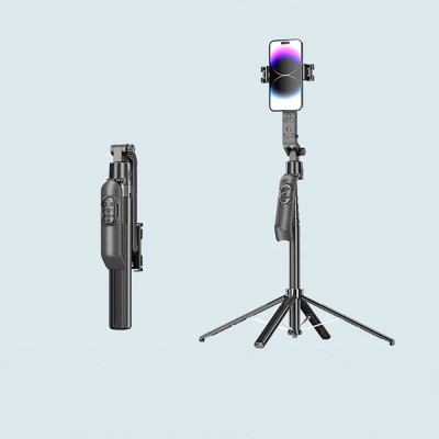 Jmary KT-299 360 Degree Rotating Wireless Remote Controlled Tripod and Selfie Stick - 3