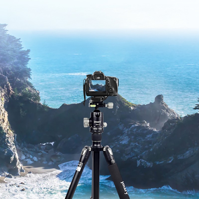 Jmary KT255+NB36 360 Degree Rotatable Interchangeable Head Tripod - 3