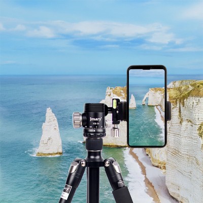 Jmary KT255+NB36 360 Degree Rotatable Interchangeable Head Tripod - 7