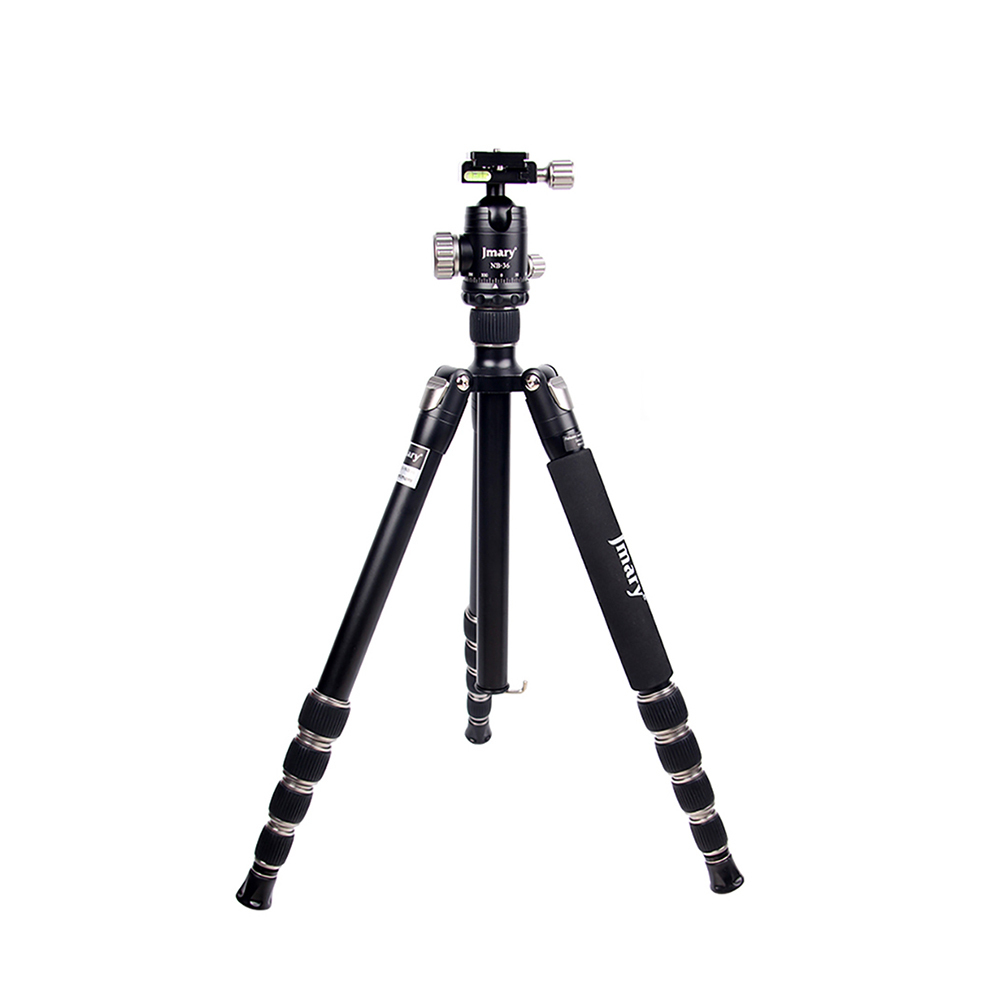 Jmary KT255+NB36 360 Derece Dönebilen Değiştirilebilir Başlıklı Tripod - Siyah