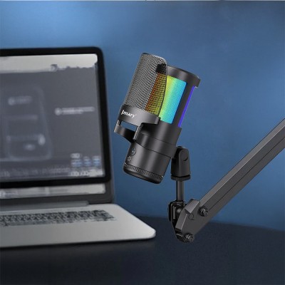 Jmary MC-PW13 Detachable Pop Filter Noise Cancelling 360° Rotatable Plug and Play USB Microphone - 8