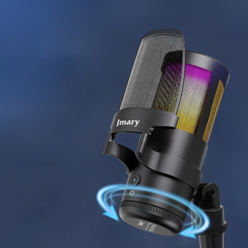 Jmary MC-PW13 Detachable Pop Filter Noise Cancelling 360° Rotatable Plug and Play USB Microphone - 12