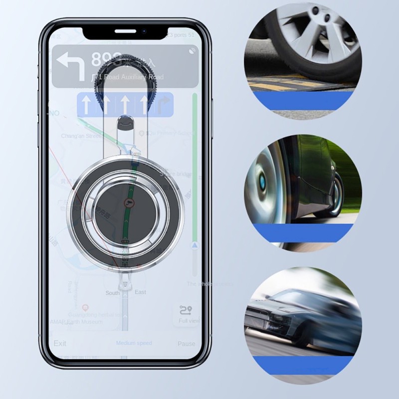 Jmary MH-78 Vent Design Magnetic Car Phone Holder - 6