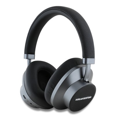 Karl Lagerfeld Original Licensed ANC/ENC Feature KL Text Logo Saffiano Series Over-Ear Bluetooth Headphones v5.3 - 2