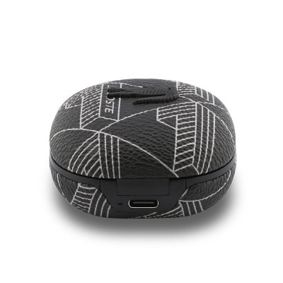 Lacoste Original Licensed ANC/ENC Monogram Patterned TWS In-Ear Bluetooth Headphones v5.4 - 4