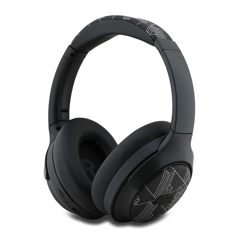 Lacoste Original Licensed LH01 ANC Foldable Carrying Bag Over-Ear Bluetooth Headphones v5.4 - 2
