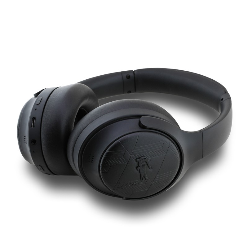 Lacoste Orjinal Lisanslı LH01 ANC Taşıma Çantalı Katlanabilir Kulak Üstü Bluetooth Kulaklık v5.4 - 11