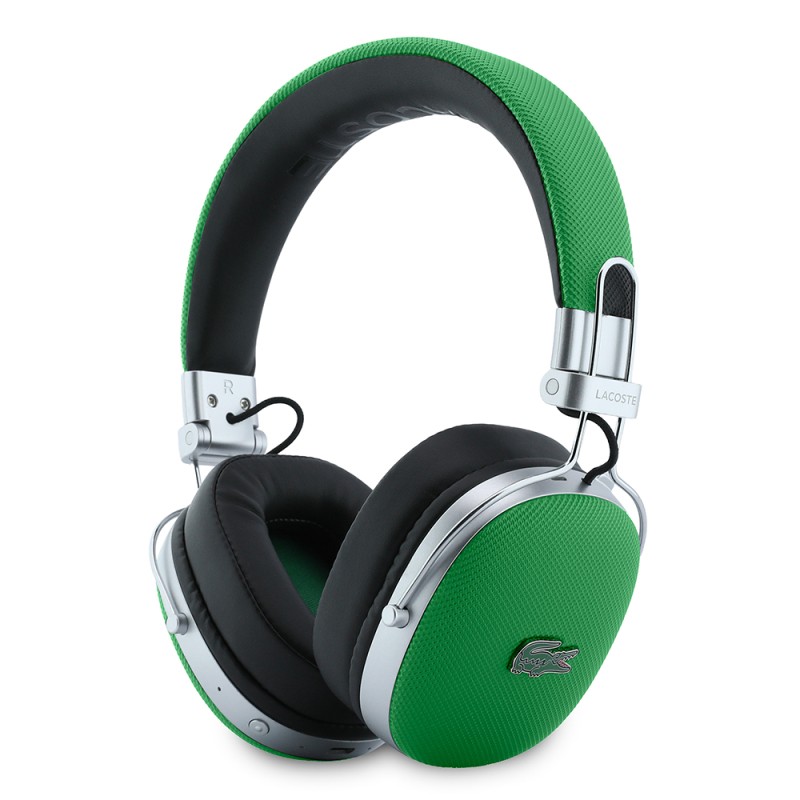Lacoste Orjinal Lisanslı LH03 Taşıma Çantalı Ayarlanabilir Pike Kulak Üstü Bluetooth Kulaklık v5.4 - 1