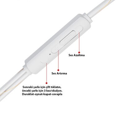 Lapas A4 3.5mm Kulaklık - 3