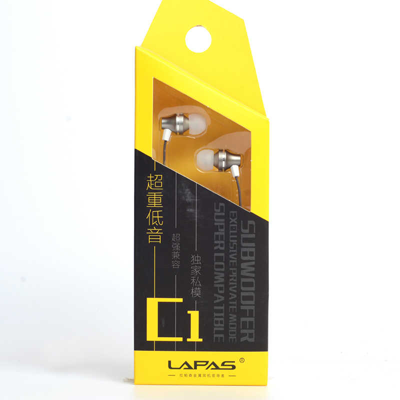 Lapas C1 3.5mm Kulaklık - Füme