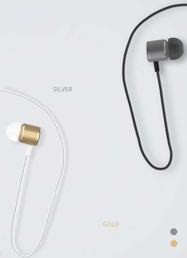 Lapas E15 Type-C Kulaklık - Gri