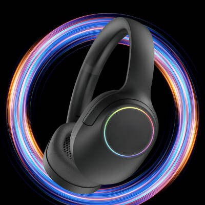Lapas LP-HD003 RGB LED Light On-Ear Bluetooth v5.4 Headphone  - 11