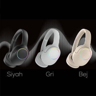 Lapas LP-HD003 RGB LED Light On-Ear Bluetooth v5.4 Headphone  - 13