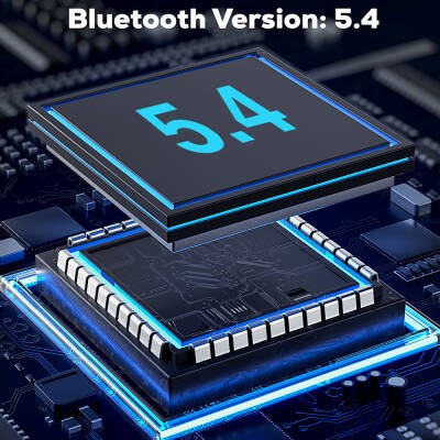 Lapas LP-HD003 RGB LED Light On-Ear Bluetooth v5.4 Headphone  - 14