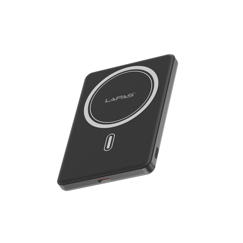 Lapas LP-PW003 Ultra Slim Fast Charging Wireless Powerbank 5000mAh 15W - 7
