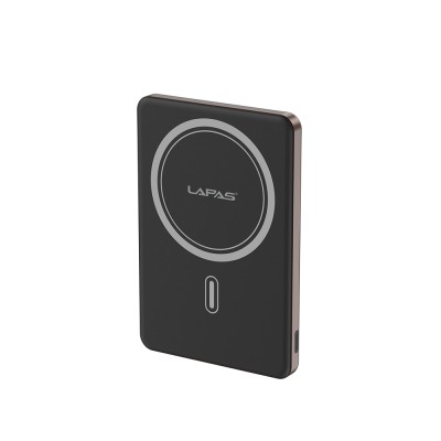 Lapas LP-PW003 Ultra Slim Fast Charging Wireless Powerbank 5000mAh 15W - 4