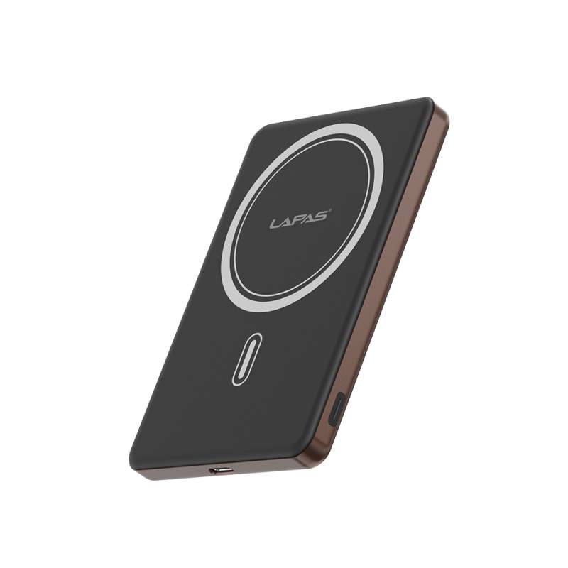 Lapas LP-PW003 Ultra Slim Fast Charging Wireless Powerbank 5000mAh 15W - 9