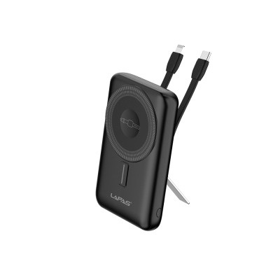 Lapas LP-PW004 Smart Watch Wireless Charging Feature Wireless Powerbank 10000mAh 15W - 6
