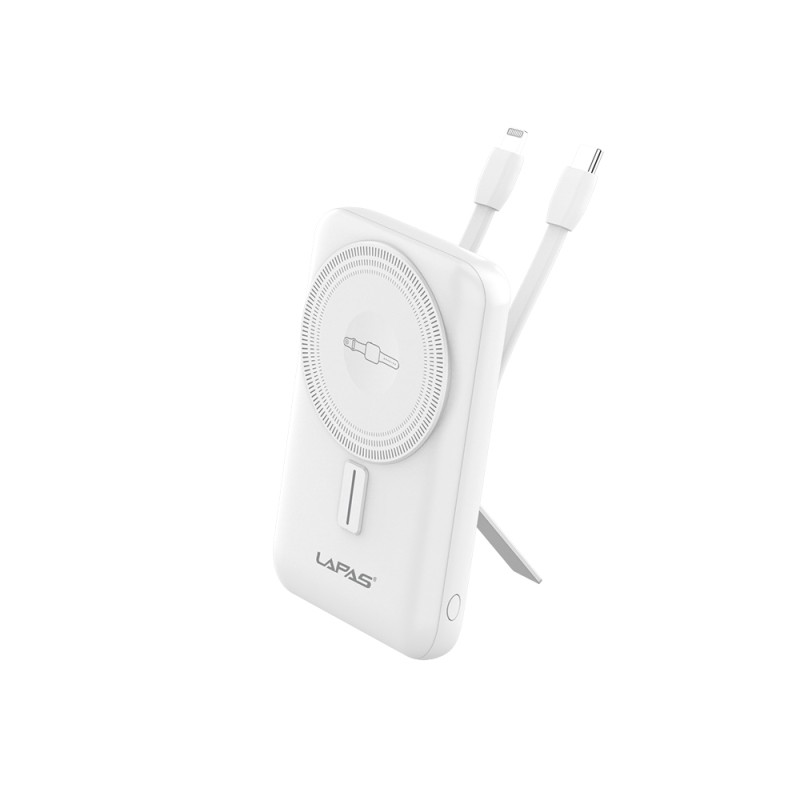 Lapas LP-PW004 Smart Watch Wireless Charging Feature Wireless Powerbank 10000mAh 15W - 7
