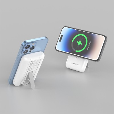 Lapas LP-PW004 Smart Watch Wireless Charging Feature Wireless Powerbank 10000mAh 15W - 9