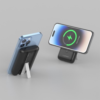 Lapas LP-PW004 Smart Watch Wireless Charging Feature Wireless Powerbank 10000mAh 15W - 12
