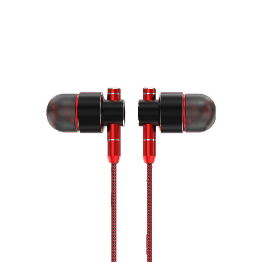 Lapas LY800 3.5mm Kulaklık - Siyah-Kırmızı