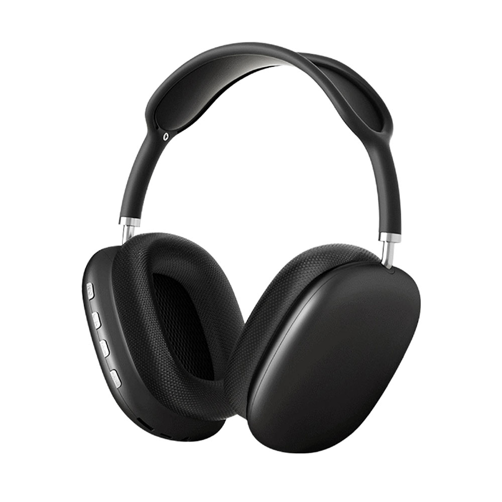 Lapas P10 Hi-Fi Ses Kalitesi Ayarlanabilir ve Katlanabilir Kulak Üstü Bluetooth Kulaklık - Siyah