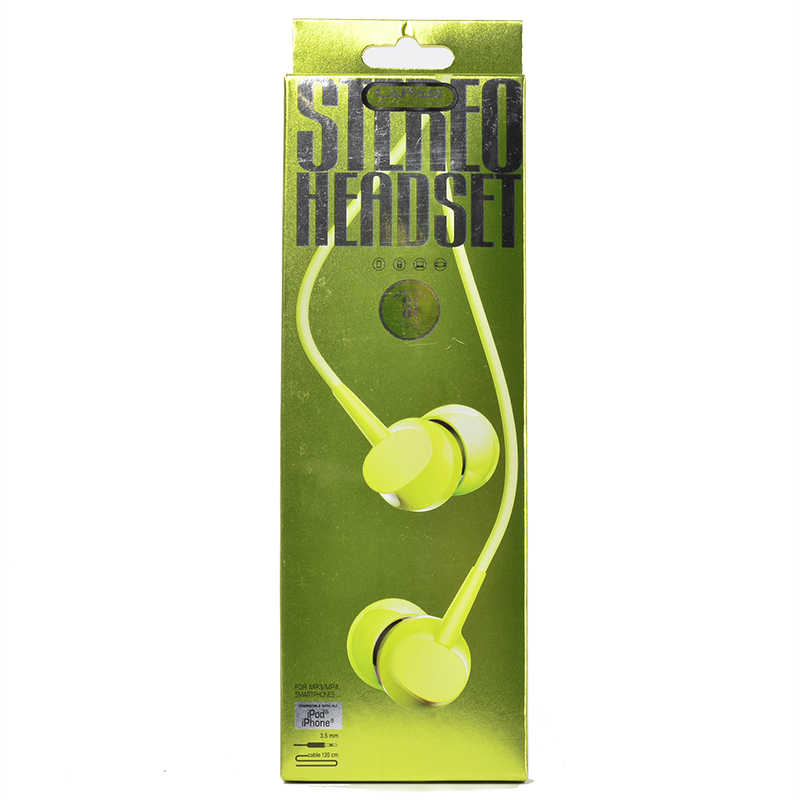 Lapas S1 3.5mm Mp3 Stereo Kulaklık - Yeşil