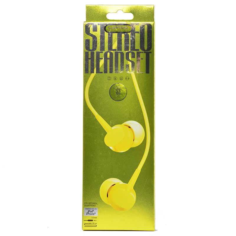 Lapas S1 3.5mm Mp3 Stereo Kulaklık - Sarı