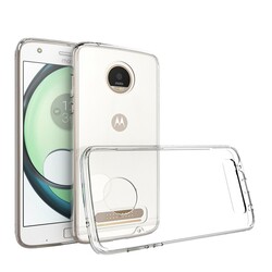 Lenovo Moto Z2 Play Kılıf Zore Süper Silikon Kapak - Zore