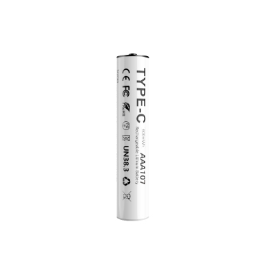 Lenyes AAA107 Type-C Charging Port Rechargeable AAA Lithium-ion Battery 600mWh 1.5V 2 Pieces - Lenyes