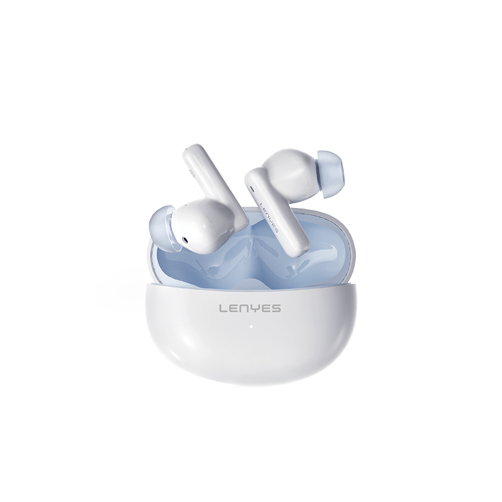 Lenyes Air 100 ANC Özellikli ENC Teknolojili Kulak İçi Bluetooth v5.3 Kulaklık - Beyaz