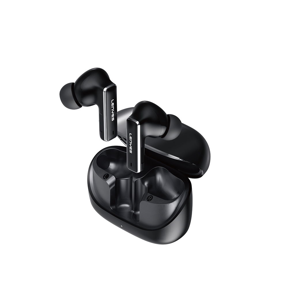 Lenyes Air 101 ANC Özellikli ENC Teknolojili Kulak İçi Bluetooth v5.4 Kulaklık - Siyah