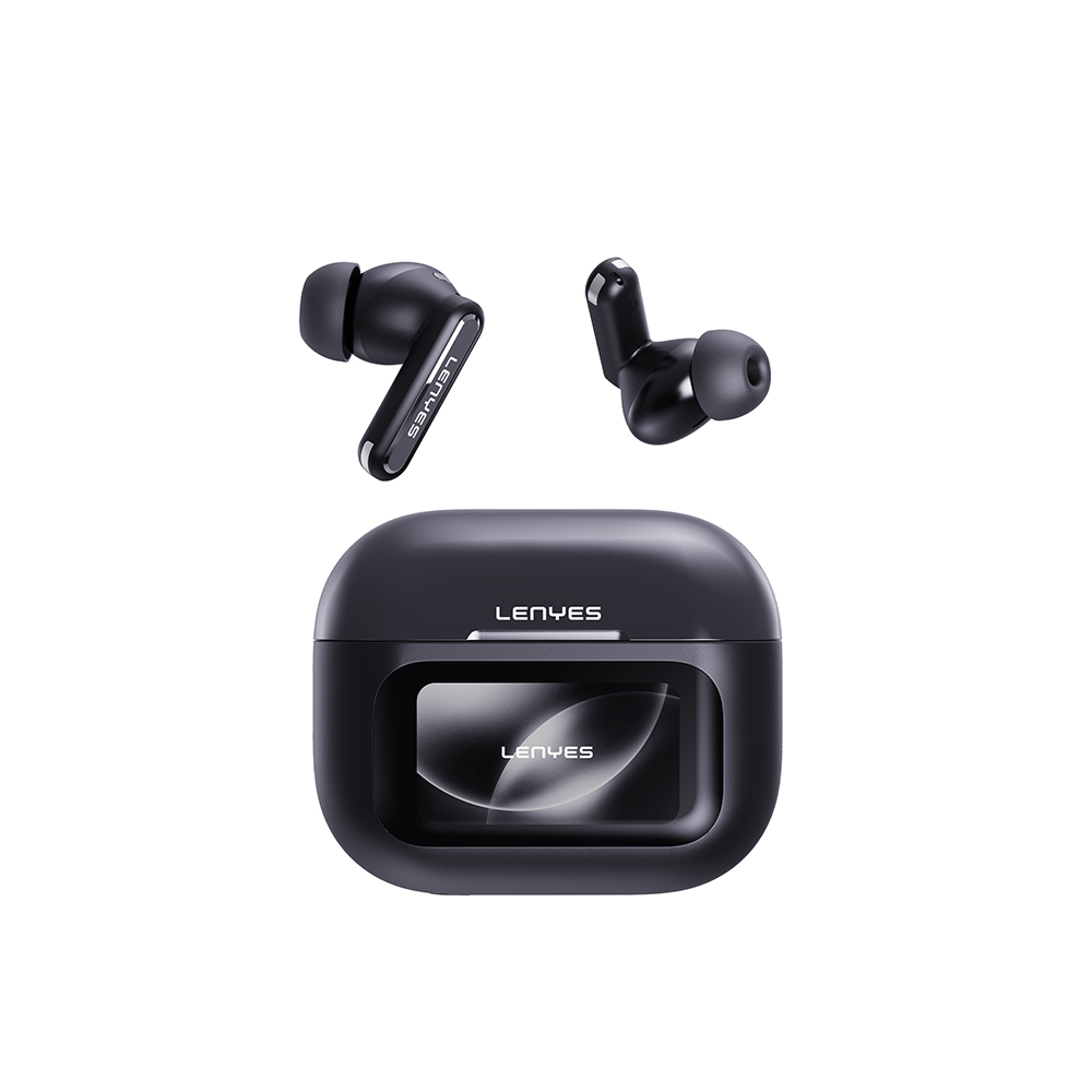 Lenyes Air 105 ANC/ENC Teknolojili Ai Çeviri Özellikli Kulak İçi Bluetooth Kulaklık v6.0 - Siyah