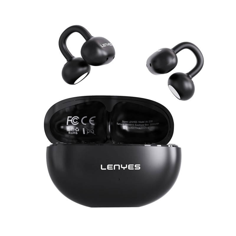 Lenyes Air 208 Hi-Fi Ses Özellikli 13mm Dinamik Sürücülü Bluetooth Kulaklık v6.0 - 1