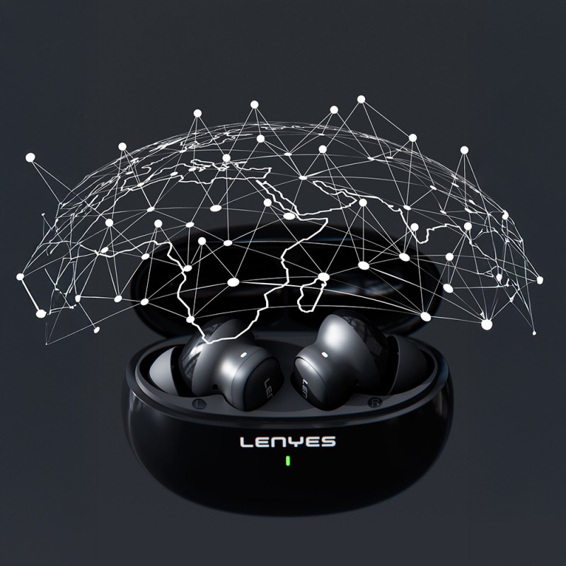 Lenyes Air 56 Ai Çeviri Özellikli ANC/ENC Teknolojili Kulak İçi Bluetooth Kulaklık v5.3 - 8