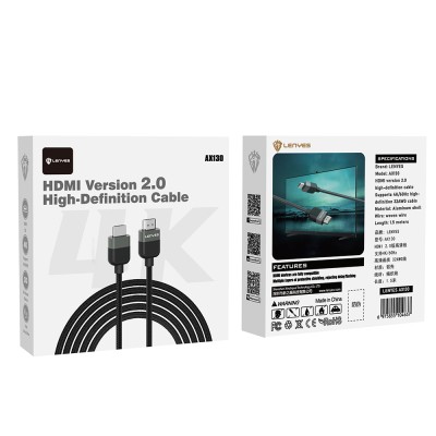 Lenyes AX130 HDTV Image and Sound Transmitter HDMI Cable Ultra HD 4K 60Hz 1.5M - 7