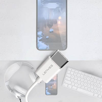 Lenyes AX91 Type-C to 3.5mm Hi-Fi Aux Çevirici Ses Adaptörü - 4