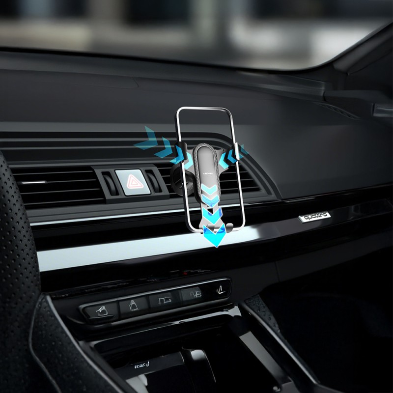Lenyes CR181 360 Derece Dönebilen Havalandırma Tasarımlı Araç Telefon Tutucu - 6
