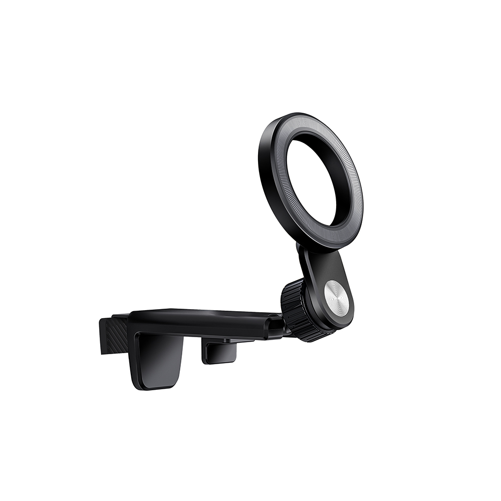 Lenyes CR187 Oynar Başlıklı Magnetik Masa Telefon Tutucu - Siyah